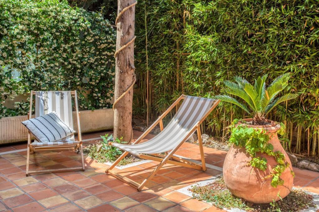 L34 Hermes Suite Terrace Parking Ac 2Mins Sea Saint-Jean-Cap-Ferrat Bagian luar foto